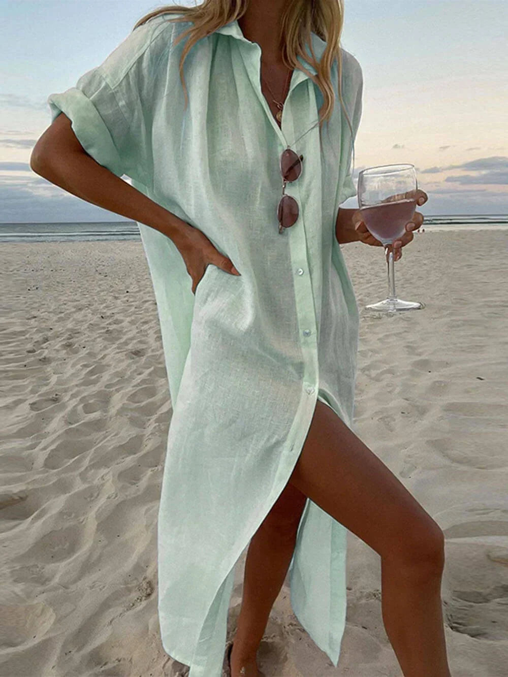 Palma Casual & Elegant Overhemdjurk