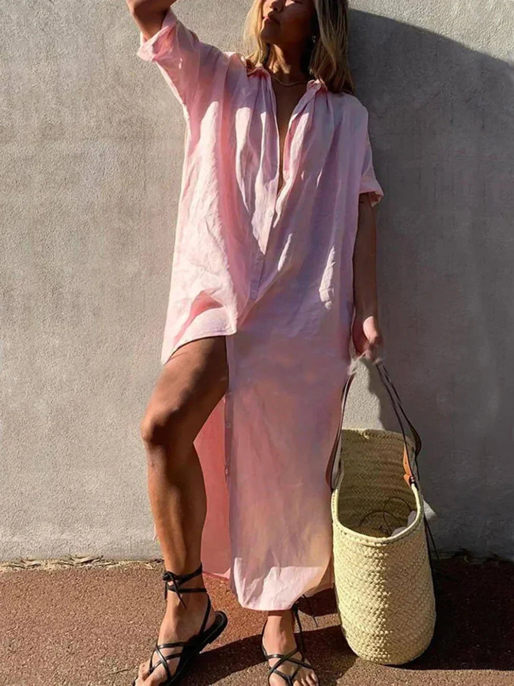 Palma Casual & Elegant Overhemdjurk
