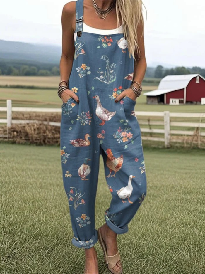 Chelsea - Lichtgewicht Vintage Jumpsuit