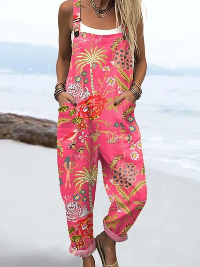 Valery - Lichtgewicht Vintage Jumpsuit