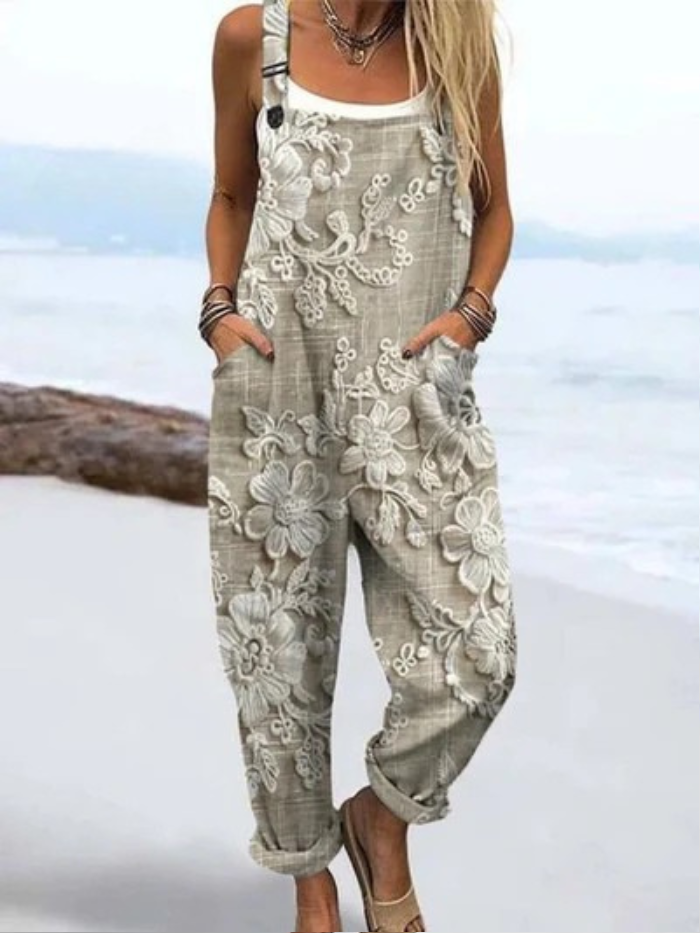 Davi - Lichtgewicht Vintage Jumpsuit