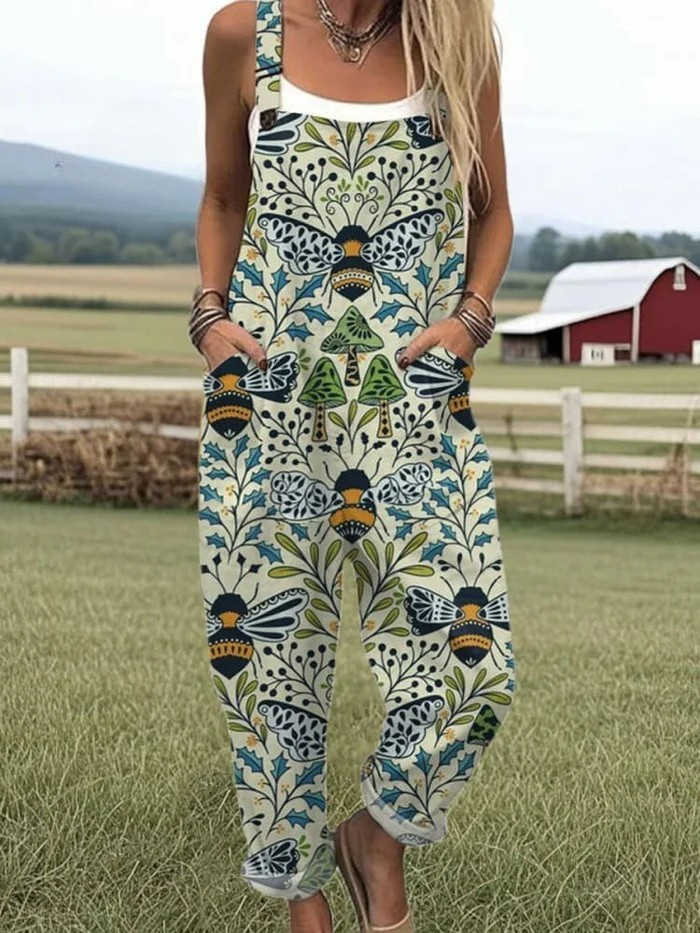 Zerva - Lichtgewicht Vintage Jumpsuit