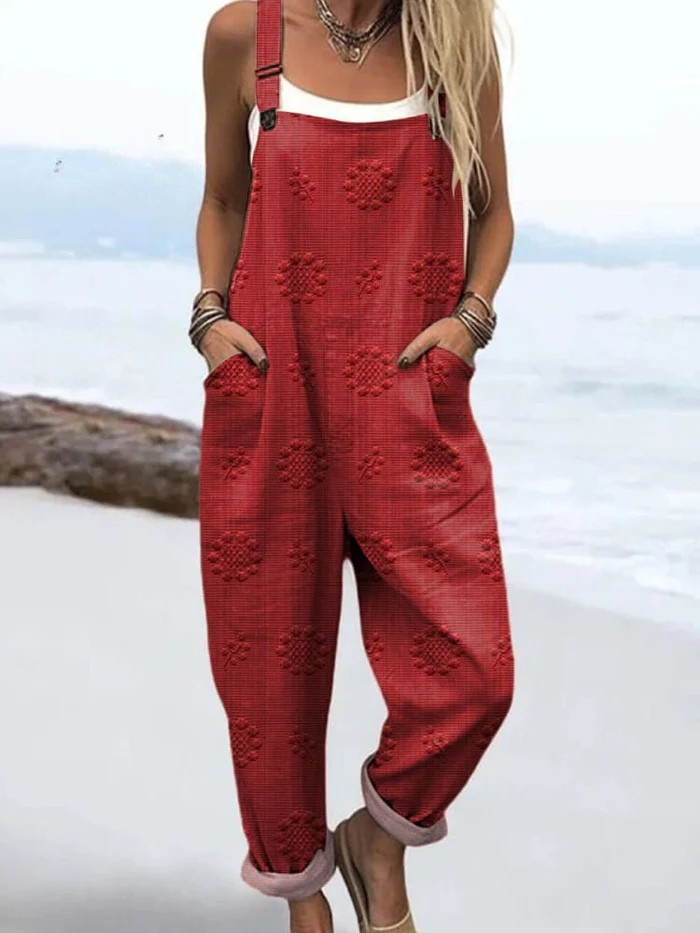Petra - Casual Vintage Jumpsuit